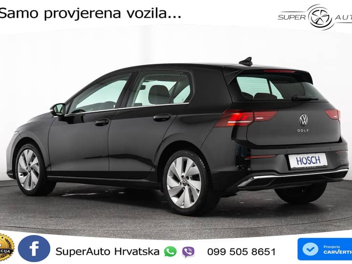VW Golf VIII 2.0 TDI DSG Style 150 KS, ACC+KAM+VIRT+MASAŽA