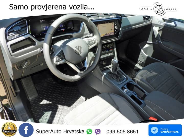 VW Touran 2.0 TDI DSG Comfortline 150 KS, LED+ACC+VIRT+GR SJED+KAM+PARK+MASAŽA