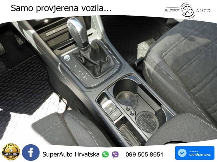 VW Touran 2.0 TDI DSG Comfortline 150 KS, LED+ACC+VIRT+GR SJED+KAM+PARK+MASAŽA