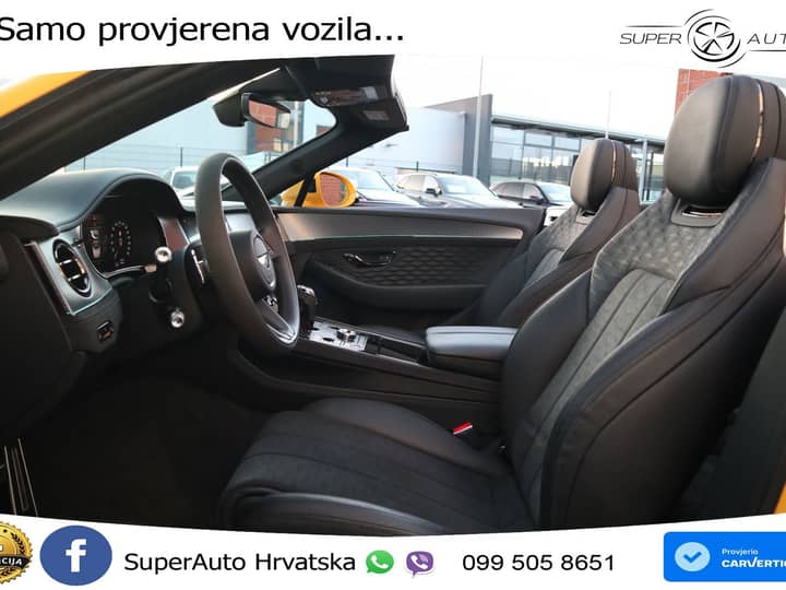Bentley Continental GTC IV 4.0 V8 TFSi Ultra AWD DCT Speed 782 KS, ZRAČNI+ACC