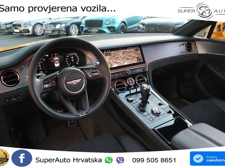 Bentley Continental GTC IV 4.0 V8 TFSi Ultra AWD DCT Speed 782 KS, ZRAČNI+ACC