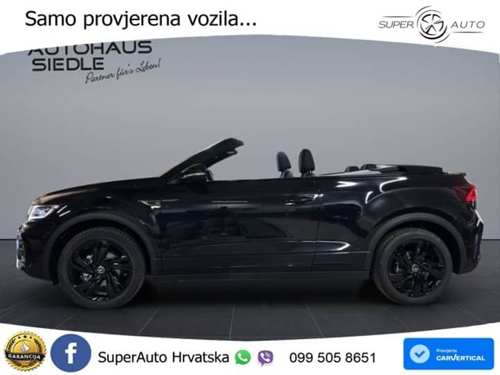 VW T-Roc Cabriolet 1.5 TSI DSG R-Line 150 KS, LED+ACC+GR SJED+VIRT+KAM