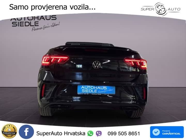 VW T-Roc Cabriolet 1.5 TSI DSG R-Line 150 KS, LED+ACC+GR SJED+VIRT+KAM