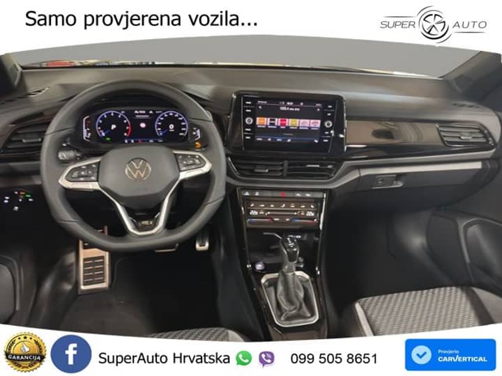 VW T-Roc Cabriolet 1.5 TSI DSG R-Line 150 KS, LED+ACC+GR SJED+VIRT+KAM