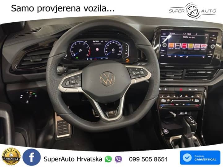 VW T-Roc Cabriolet 1.5 TSI DSG R-Line 150 KS, LED+ACC+GR SJED+VIRT+KAM