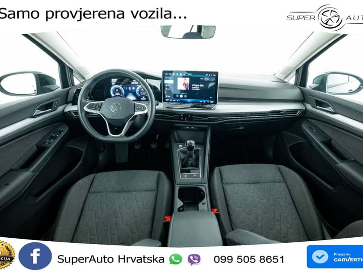 VW Golf 8 2.0 TDI Life 116 KS, LED+ACC+GR SJED+KAM+VIRT+PDC