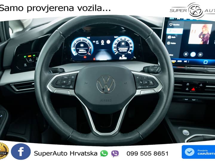 VW Golf 8 2.0 TDI Life 116 KS, LED+ACC+GR SJED+KAM+VIRT+PDC