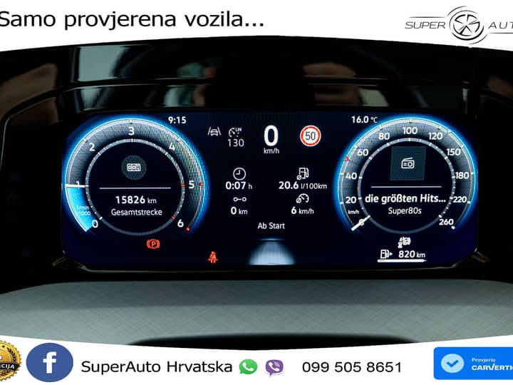 VW Golf 8 2.0 TDI Life 116 KS, LED+ACC+GR SJED+KAM+VIRT+PDC