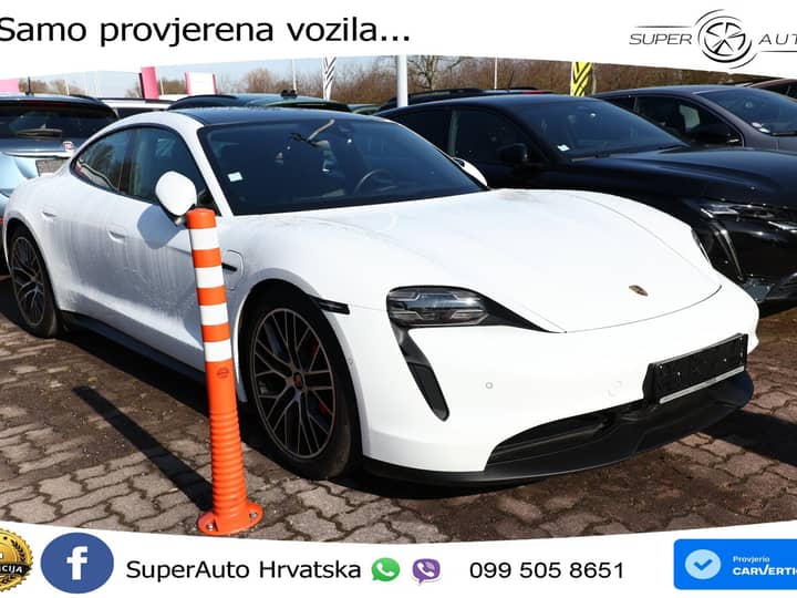 Porsche Taycan 4S Performance Plus 93.4 kWh 4x4 571 KS, MATRIX+GR SJED+KAM+PANO