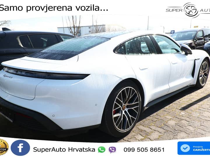 Porsche Taycan 4S Performance Plus 93.4 kWh 4x4 571 KS, MATRIX+GR SJED+KAM+PANO