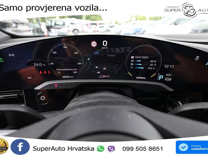 Porsche Taycan 4S Performance Plus 93.4 kWh 4x4 571 KS, MATRIX+GR SJED+KAM+PANO