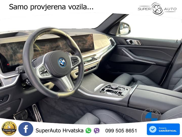 BMW X5 50e xDrive Aut. M Sport 489 KS, PANO+ZRAČ+360+ACC+GR SJED+KEY+HEAD+LANE