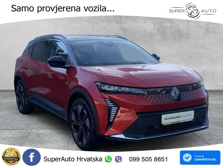 NOVO Renault Scenic E-Tech Techno 220 KS, 360+KEY+GR SJED+VIRT+LANE