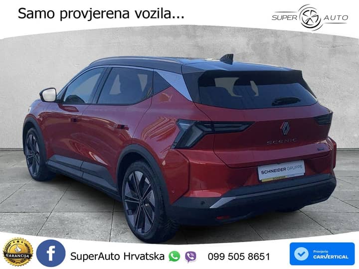 NOVO Renault Scenic E-Tech Techno 220 KS, 360+KEY+GR SJED+VIRT+LANE