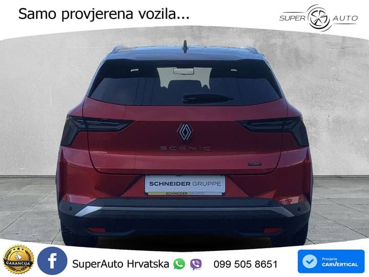 NOVO Renault Scenic E-Tech Techno 220 KS, 360+KEY+GR SJED+VIRT+LANE