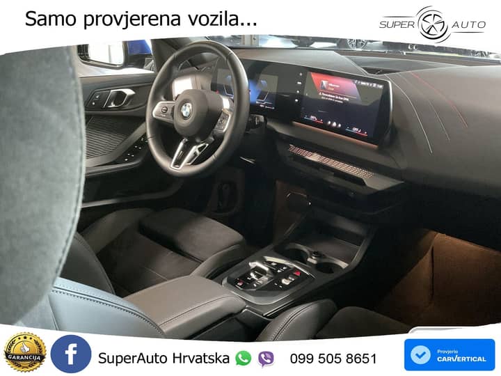 BMW 120d Aut. M Sport 163 KS, LED+PANO+GR SJED+KAM+PARK