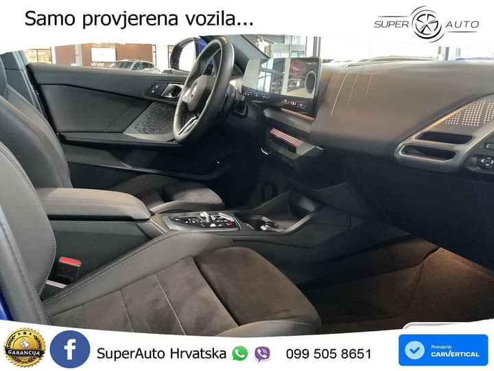 BMW 120d Aut. M Sport 163 KS, LED+PANO+GR SJED+KAM+PARK