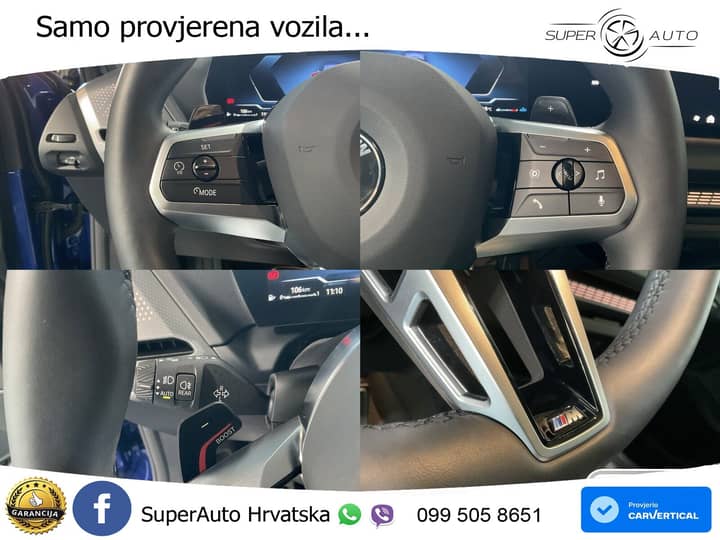 BMW 120d Aut. M Sport 163 KS, LED+PANO+GR SJED+KAM+PARK