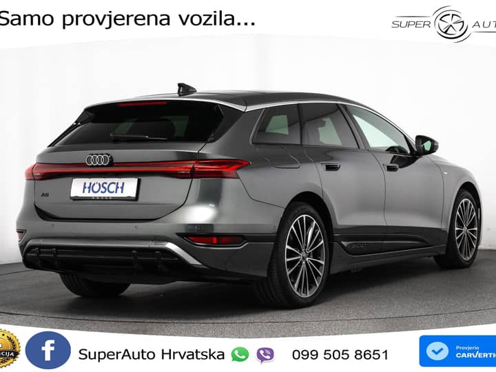 Audi A6 Avant e-tron performance 100 kWh 2xS line 381 KS, MATRIX+ACC+GR SJED+360