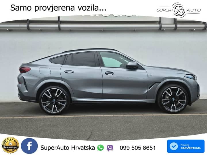 BMW X6 40d xDrive Steptronic M Sport 352 KS, LED+ACC+4xGR SJED+360+PANO