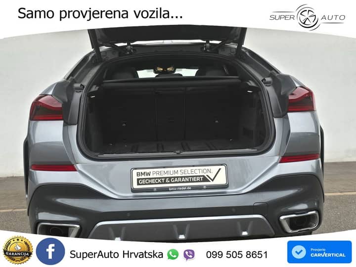 BMW X6 40d xDrive Steptronic M Sport 352 KS, LED+ACC+4xGR SJED+360+PANO