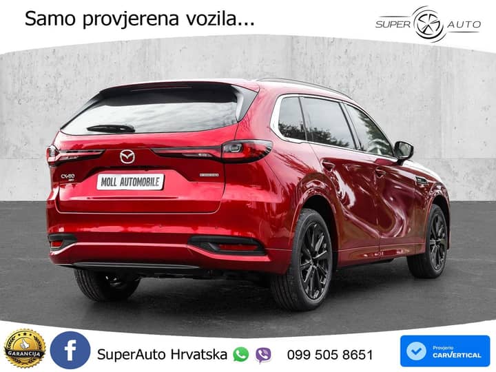 Mazda CX-80 3.3 e-Skyactiv AWD Aut. Homura Plus 254 KS, PANO+360+GR SJED+ACC