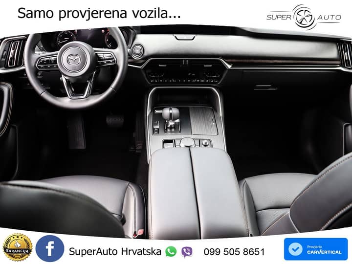 Mazda CX-80 3.3 e-Skyactiv AWD Aut. Homura Plus 254 KS, PANO+360+GR SJED+ACC