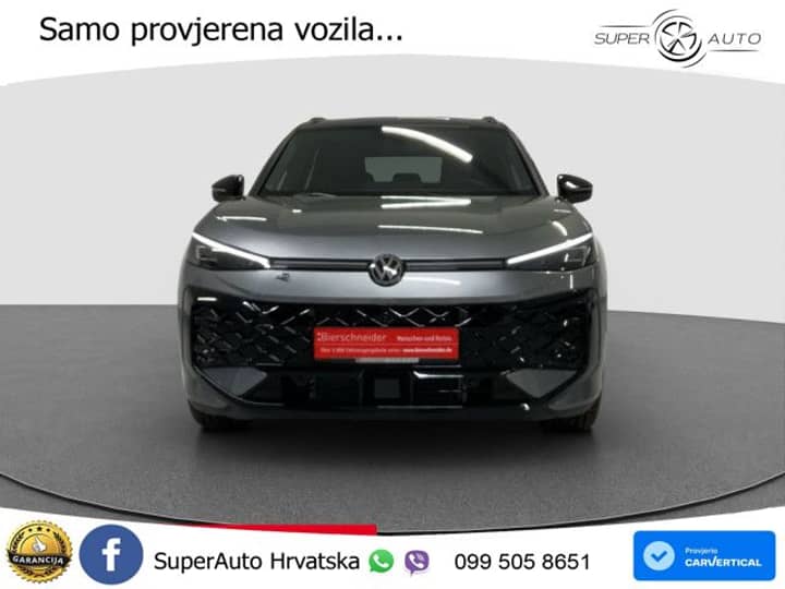 VW T-Roc 1.5 eTSI DSG R-Line Black Style 150 KS, LED+ACC+PANO+GR SJED+360+PARK