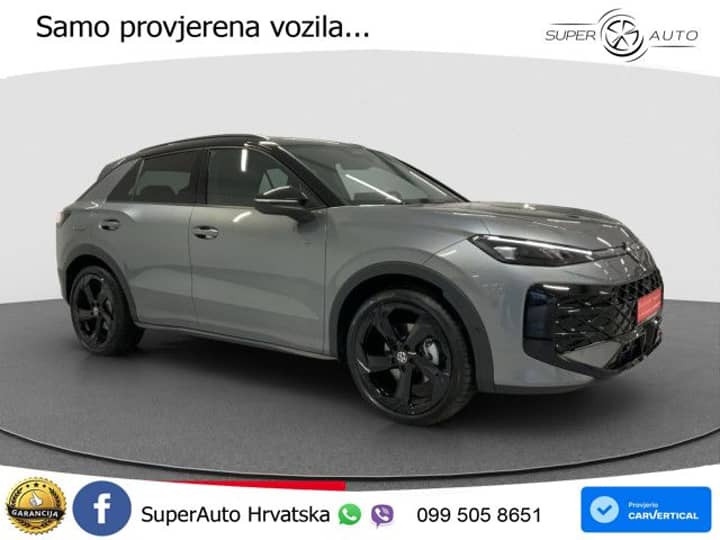 VW T-Roc 1.5 eTSI DSG R-Line Black Style 150 KS, LED+ACC+PANO+GR SJED+360+PARK