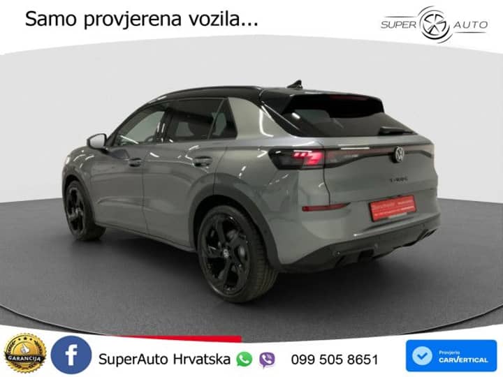 VW T-Roc 1.5 eTSI DSG R-Line Black Style 150 KS, LED+ACC+PANO+GR SJED+360+PARK