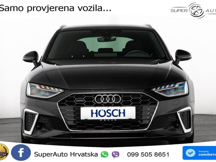 Audi A4 Avant 40 TDI quattro S tronic 2x S line 204 KS, ACC+KAM+VIRT+NAVI
