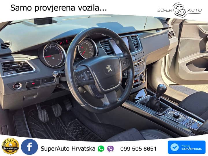 Peugeot 508 2.0 HDI Allure 140 KS, REG 06/27 HEAD+GR SJED+XEN
