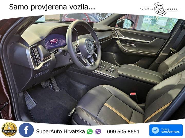 Mazda CX-80 3.3 e-Skyactiv AWD Aut. Homura 254 KS, PANO+360+GR SJED+ACC+KEY+LANE