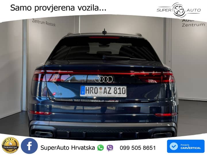 Audi Q8 50 TDI quattro Aut. S line 286 KS, LED+KAM+GR SJED+HEAD+PANO