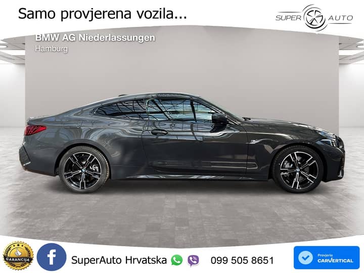 BMW 430d xDrive Steptronic M Sport 286 KS, KAM+KEY+VIRT+GR SJED+HEAD+LED+LANE