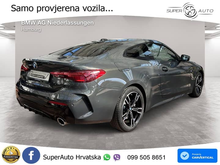 BMW 430d xDrive Steptronic M Sport 286 KS, KAM+KEY+VIRT+GR SJED+HEAD+LED+LANE