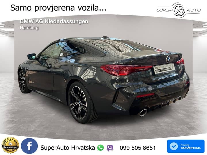 BMW 430d xDrive Steptronic M Sport 286 KS, KAM+KEY+VIRT+GR SJED+HEAD+LED+LANE