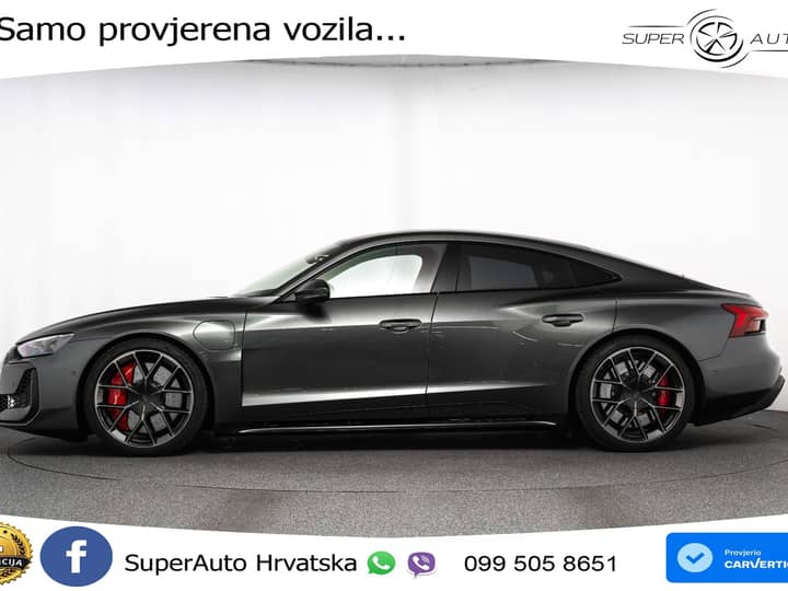 Audi e-tron GT RS 105 kWh 843 KS, MATRIX+CARBON+4xGR SJED+360+MASAŽA+B&O