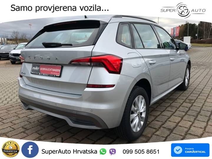 Škoda Kamiq 1.5 TSI Clever 150 KS, LED+PARK+GR SJED+LANE