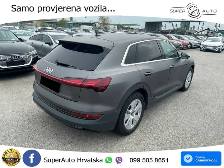 Audi e-tron 50 71 kWh quattro 313 KS, ZRAČNI+VIRT+GR SJED+KAM+PARK