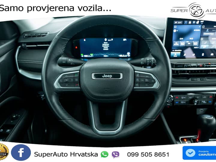 Jeep Compass 1.3 GSE T4 Aut. 130 KS, LED+ACC+GR SJED+360+VIRT