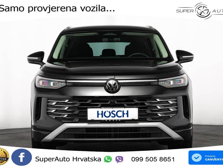 VW Tayron 1.5 TSI DSG Elegance 204 KS, MATRIX+ACC+GR SJED+360+MASAŽA