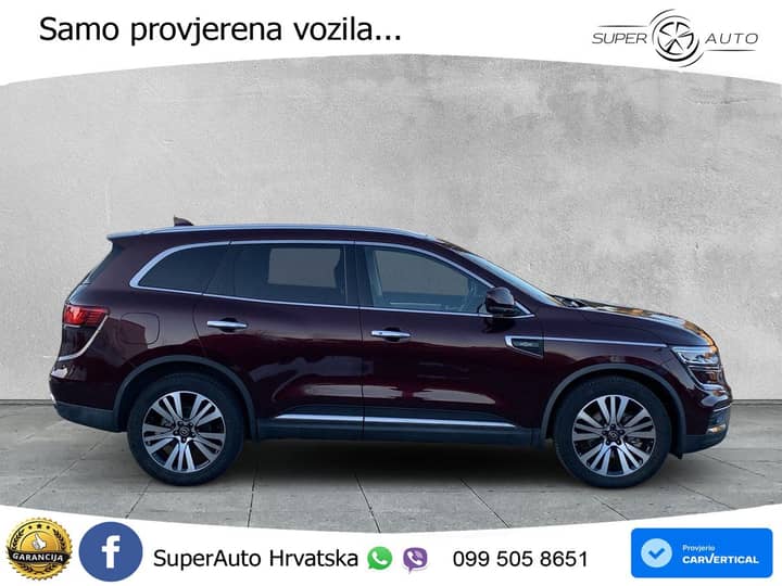 Renault Koleos 2.0 DCI 4WD Initiale Paris 1847 KS, LED+PANO+GR SJED+KAM+PARK