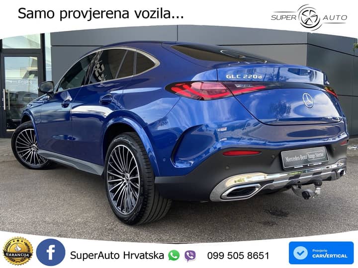 Mercedes GLC Coupe 220d 4M Aut. AMG 197 KS, PANO+360+ACC+GR SJED+VIRT+LANE