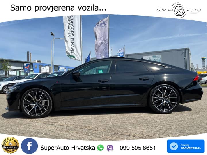Audi A7 Sportback 50 TDI quattro Aut. S line 286 KS, ZRAČNI+MATRIX+GR SJED+360