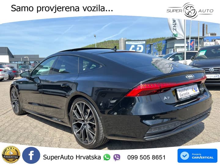 Audi A7 Sportback 50 TDI quattro Aut. S line 286 KS, ZRAČNI+MATRIX+GR SJED+360