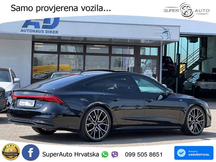 Audi A7 Sportback 50 TDI quattro Aut. S line 286 KS, ZRAČNI+MATRIX+GR SJED+360