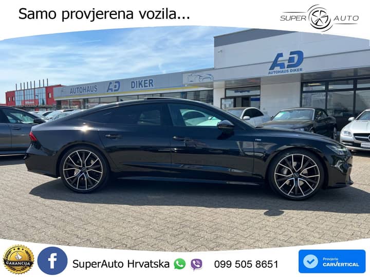 Audi A7 Sportback 50 TDI quattro Aut. S line 286 KS, ZRAČNI+MATRIX+GR SJED+360