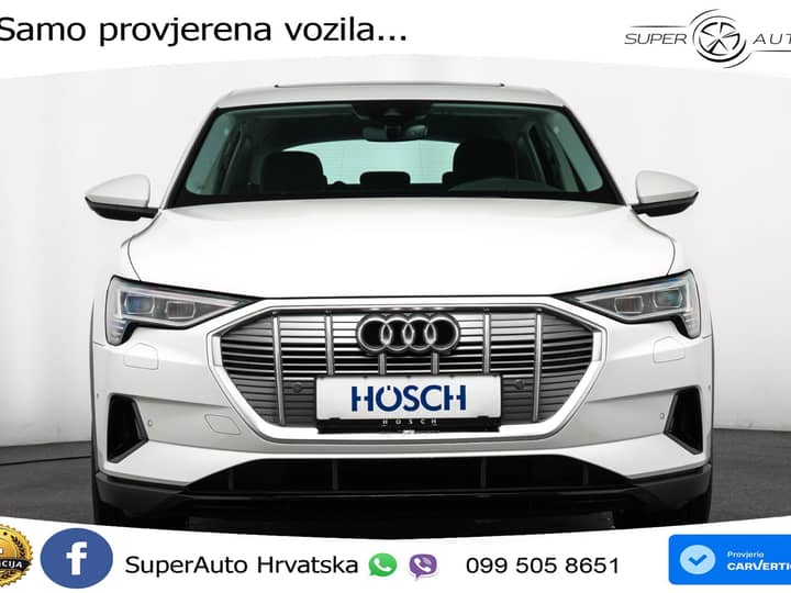 Audi e-tron 50 71 kWh quattro 313 KS, ZRAČNI+LED+ACC+GR SJED+PANO+KAM