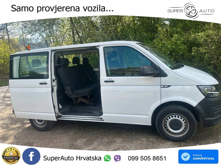 VW Transporter 2.0 TDI Aut. 150 KS, 9-SJED+KLIMA